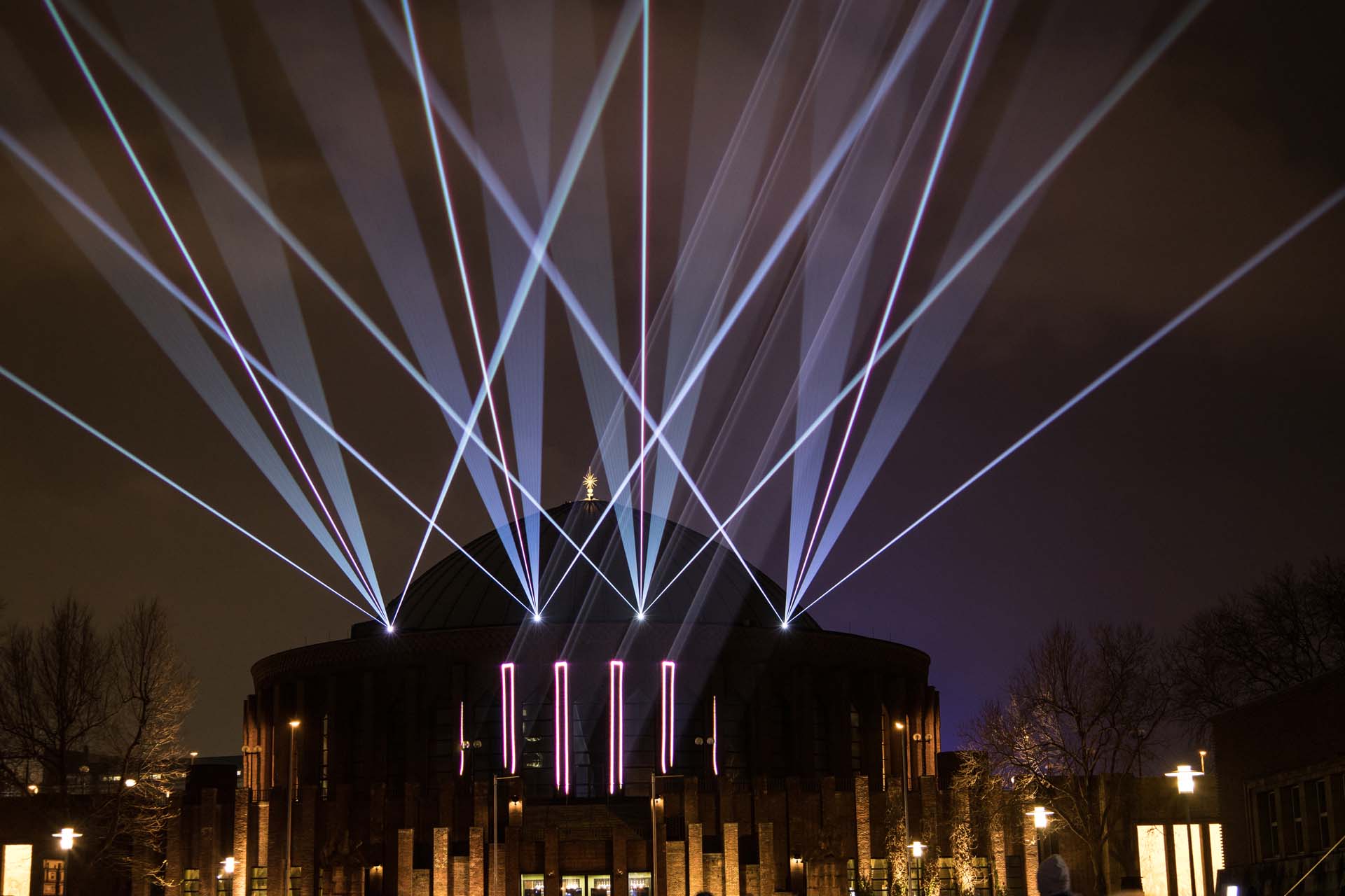 Lasershow Tonhalle 1