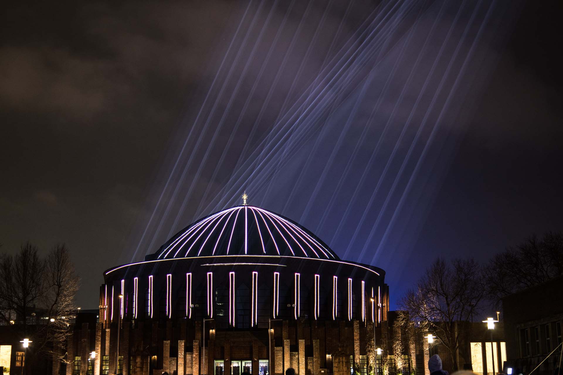 Lasershow Tonhalle 11