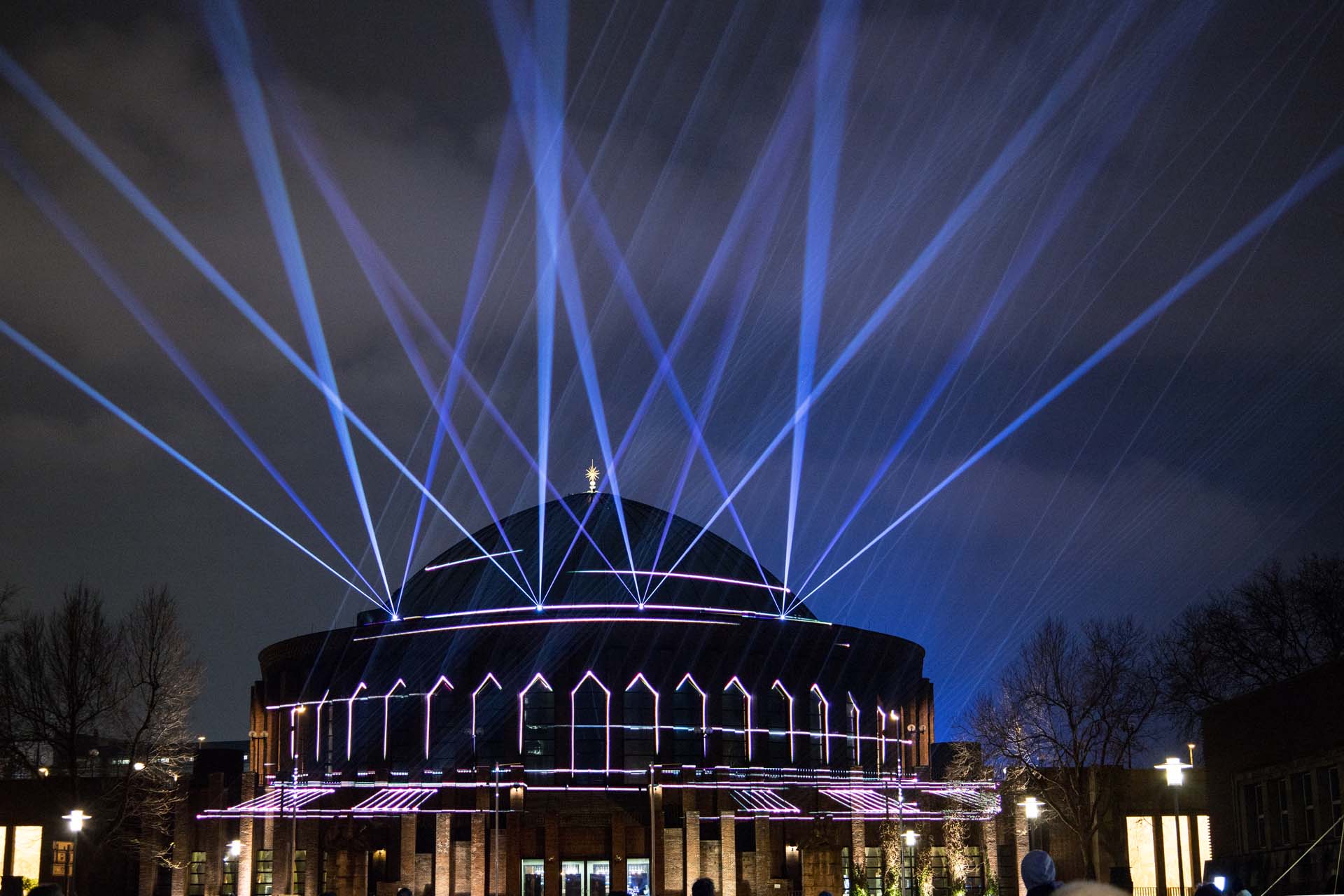 Lasershow Tonhalle 14
