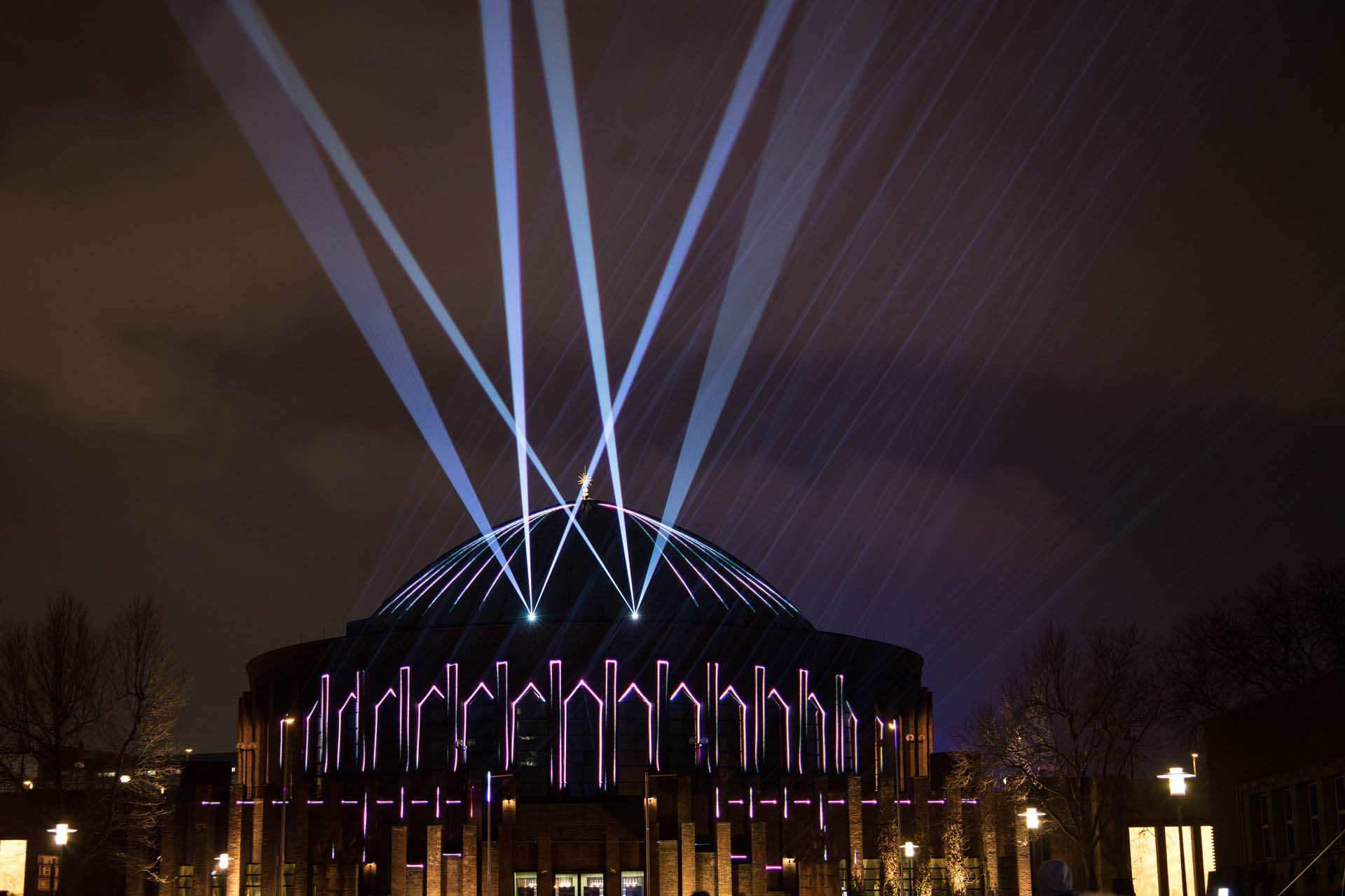Lasershow Tonhalle 15