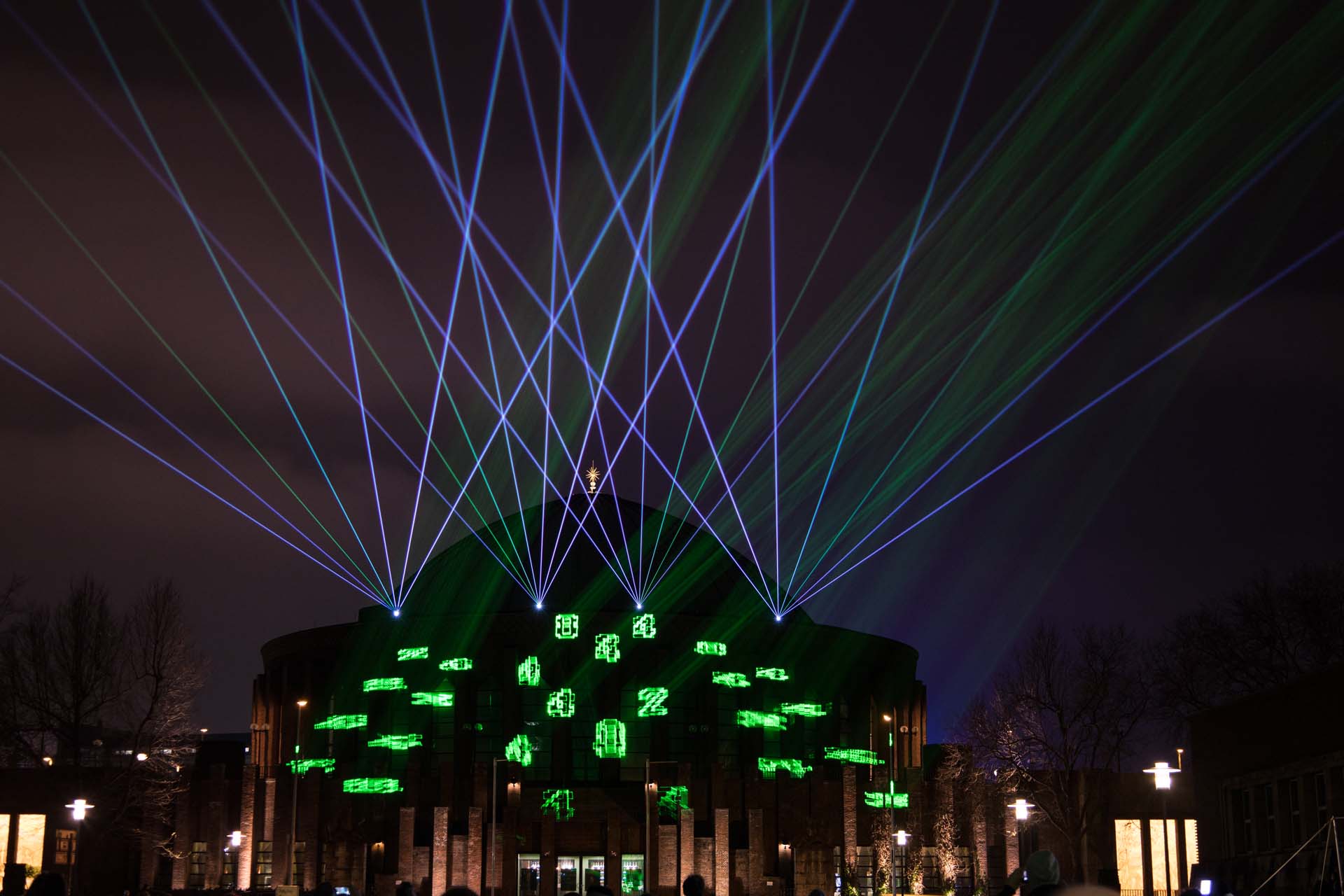 Lasershow Tonhalle 16