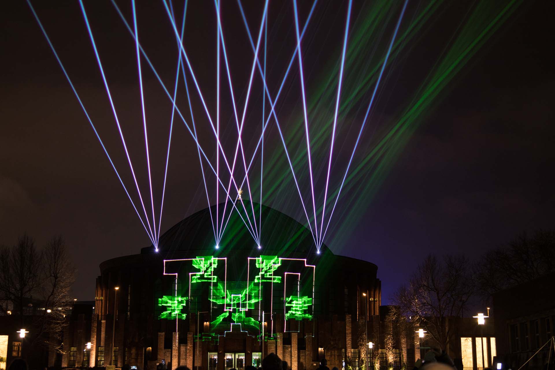 Lasershow Tonhalle 18