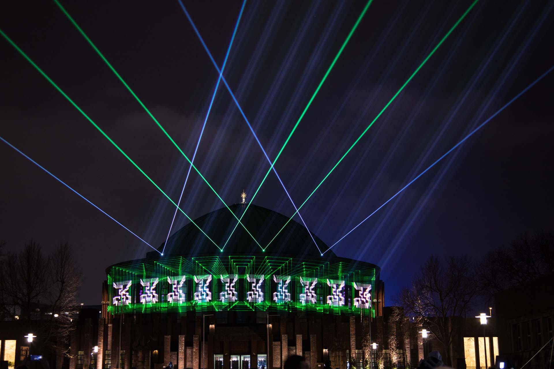 Lasershow Tonhalle 19