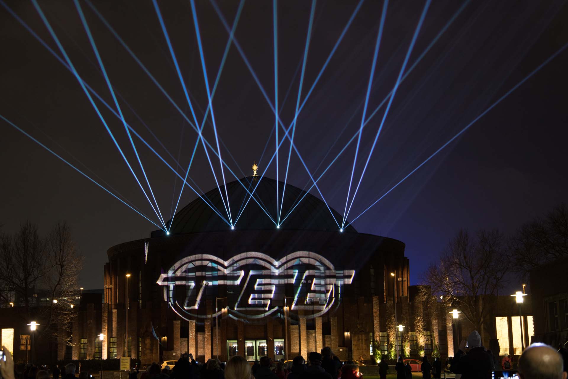 Lasershow Tonhalle 2