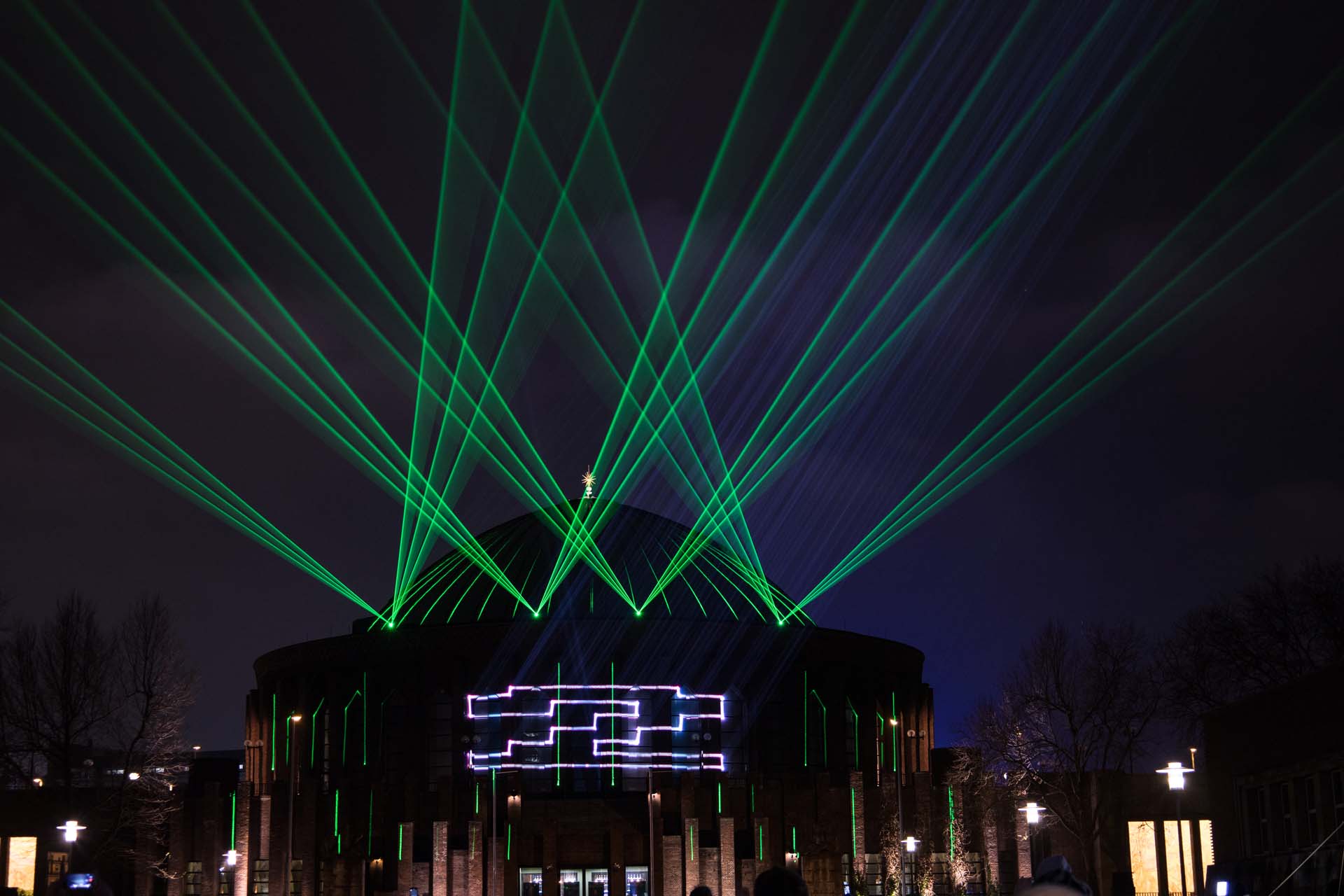 Lasershow Tonhalle 20
