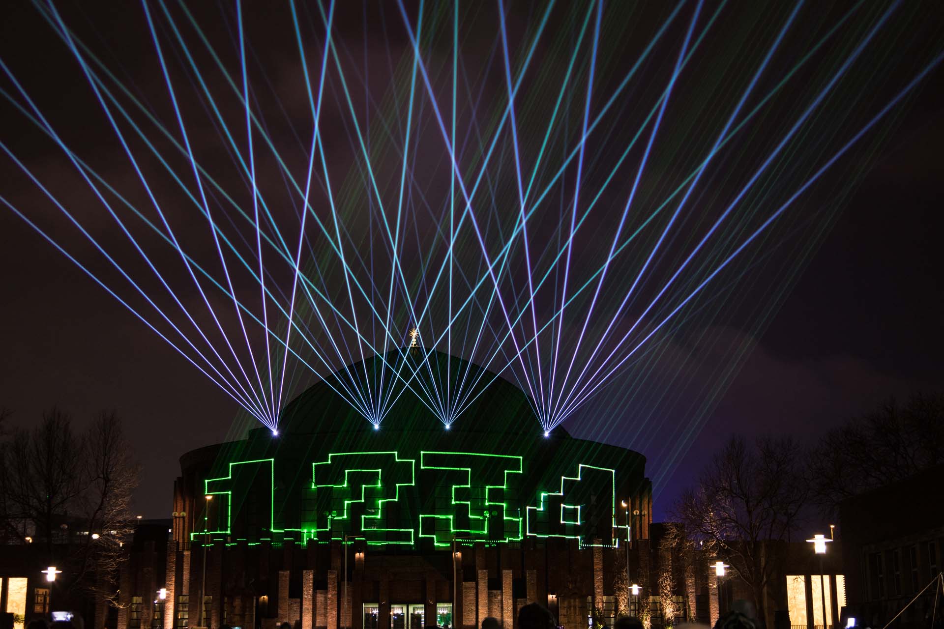Lasershow Tonhalle 22
