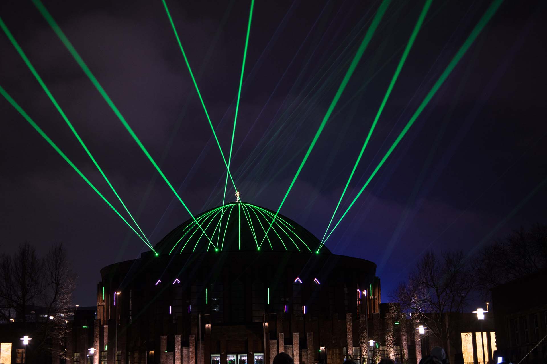 Lasershow Tonhalle 23