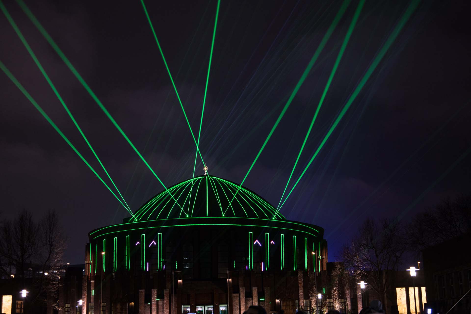 Lasershow Tonhalle 24