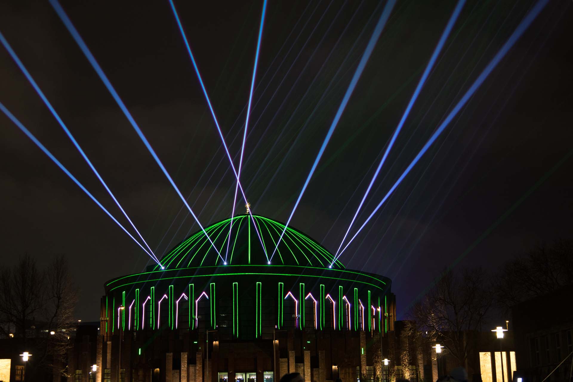 Lasershow Tonhalle 26