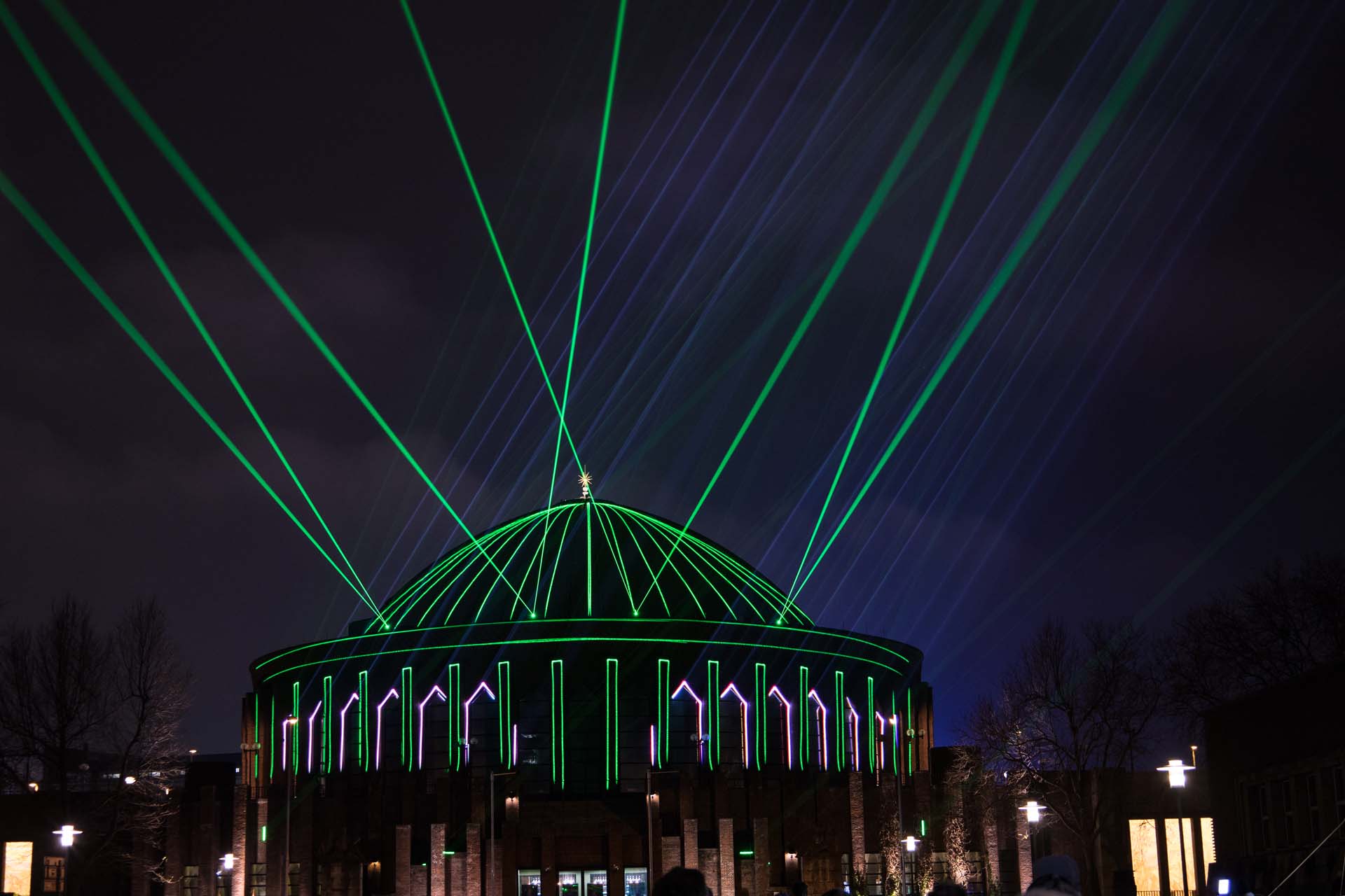 Lasershow Tonhalle 28