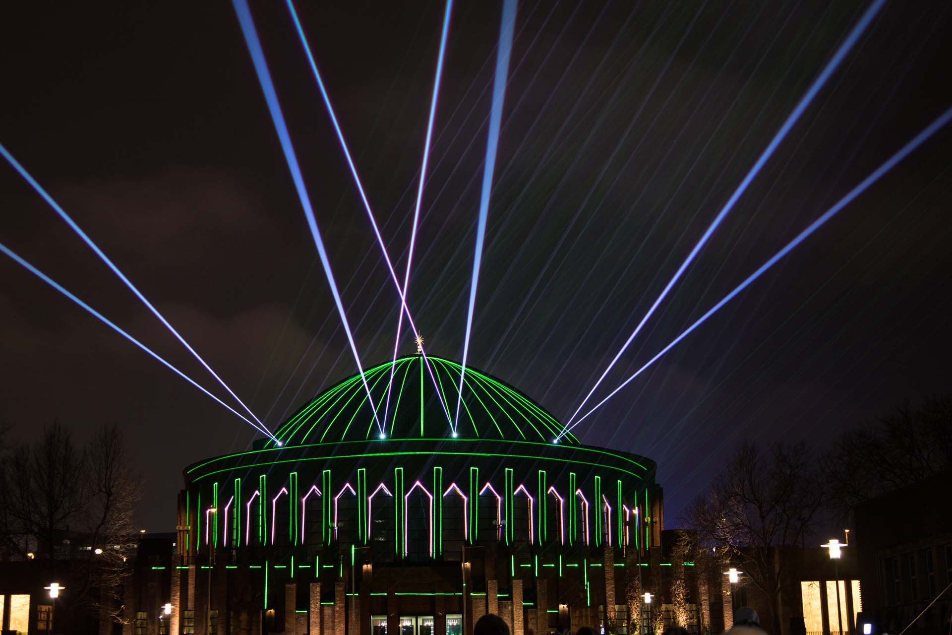 Lasershow Tonhalle 29