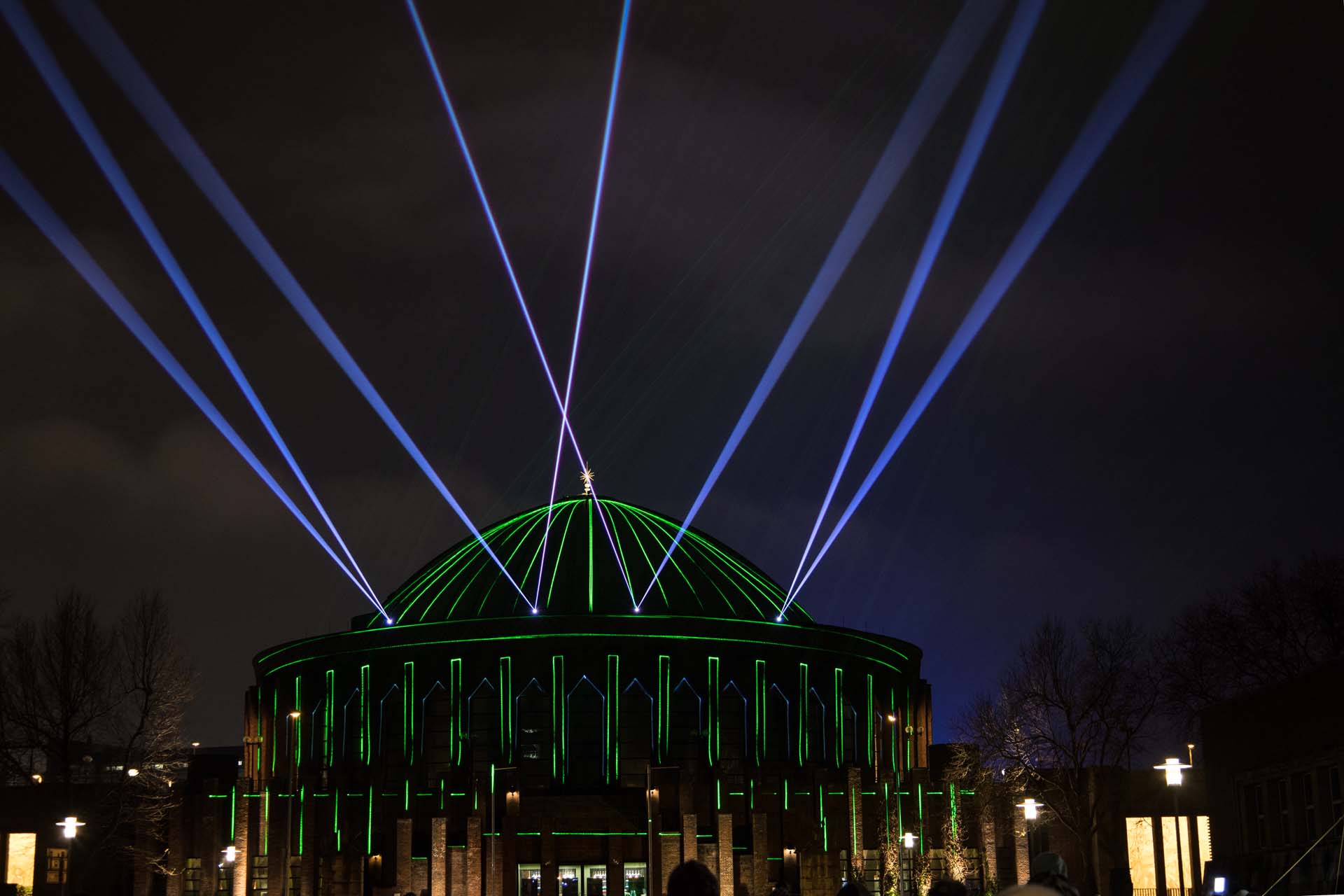 Lasershow Tonhalle 31
