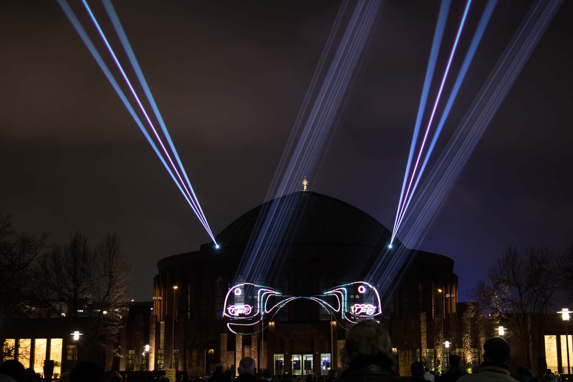 Lasershow Tonhalle 36