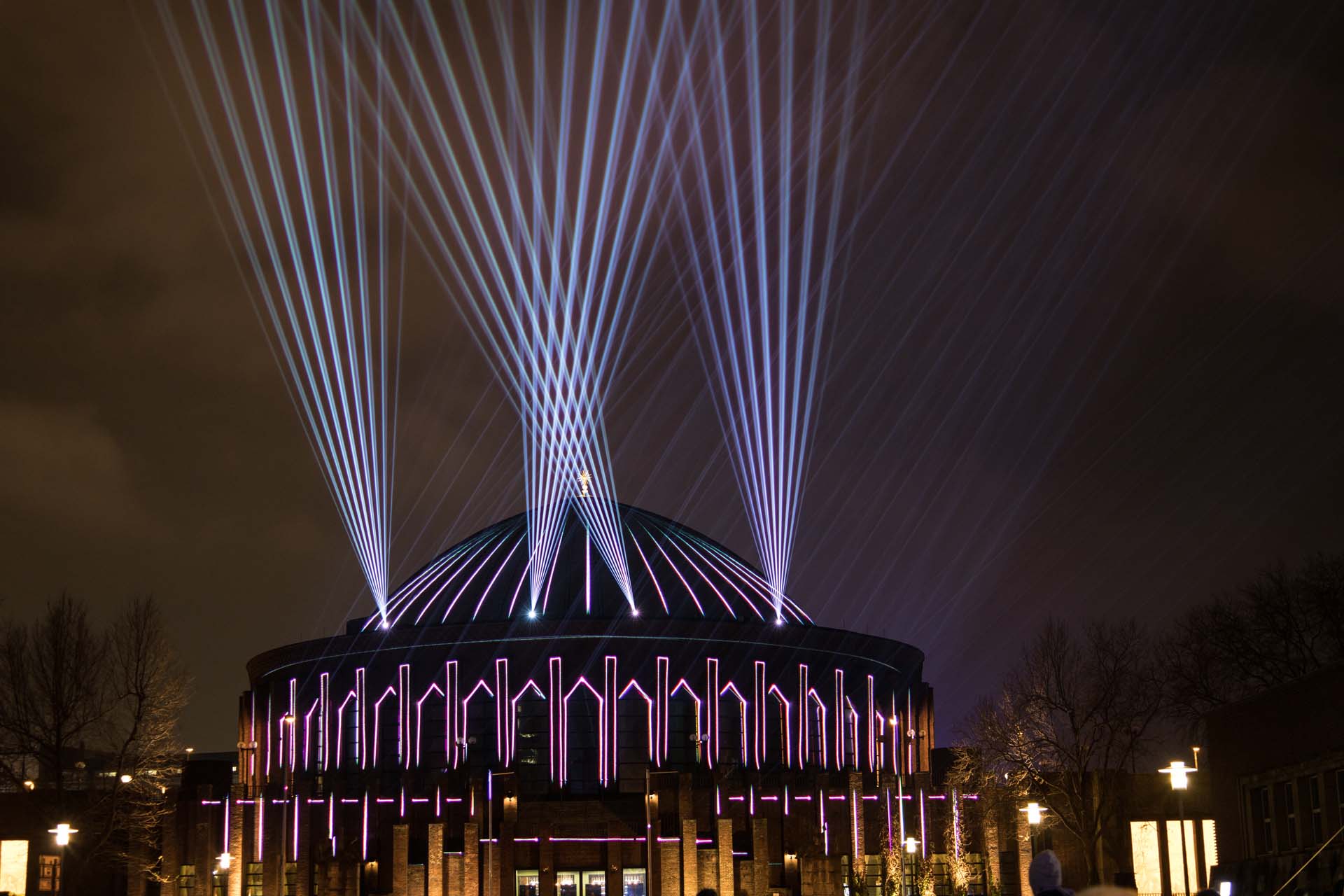 Lasershow Tonhalle 4