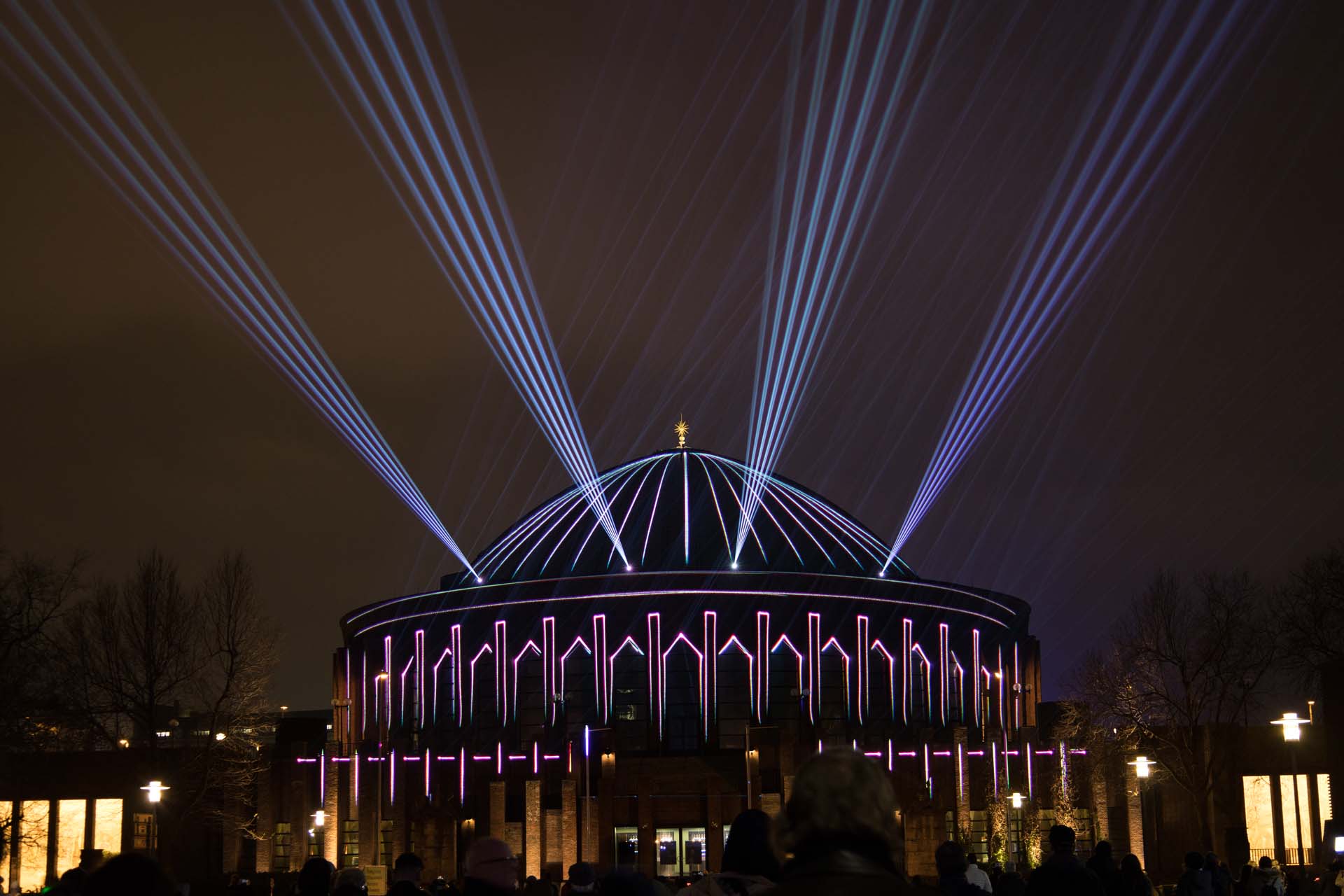 Lasershow Tonhalle 40