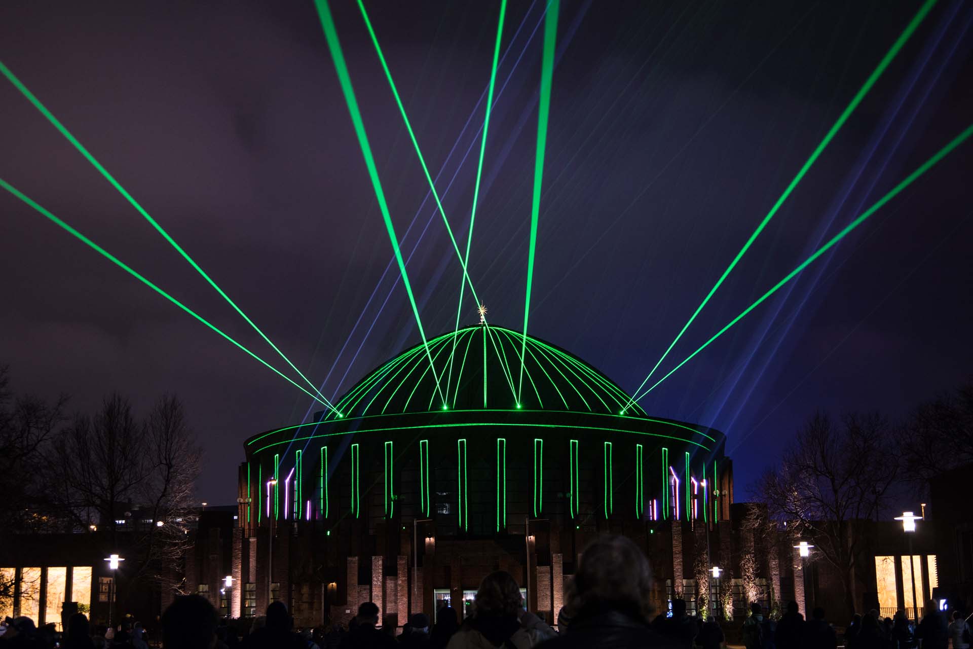 Lasershow Tonhalle 45
