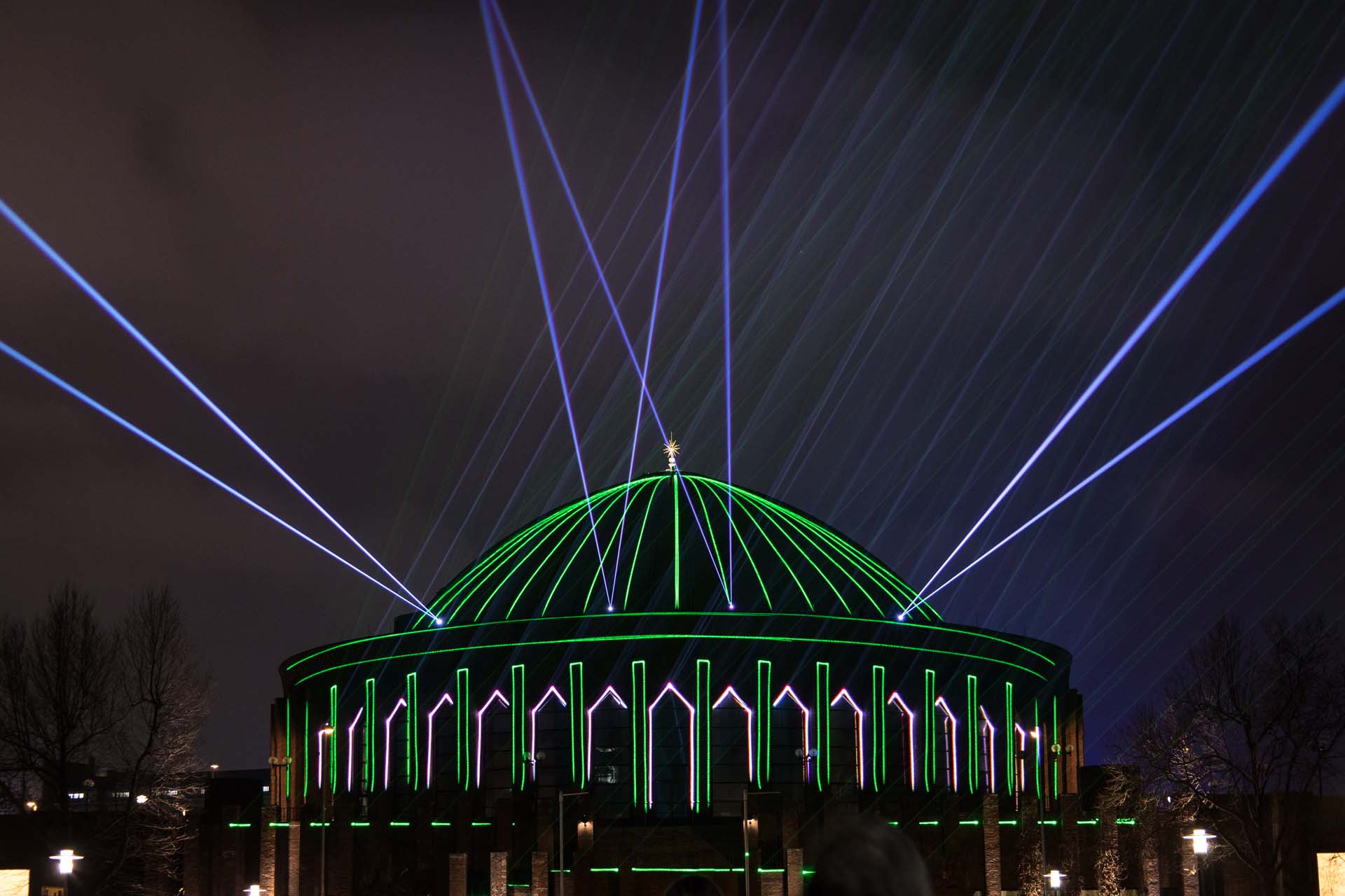 Lasershow Tonhalle 46
