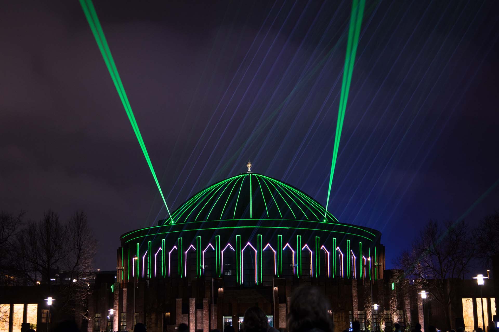 Lasershow Tonhalle 48