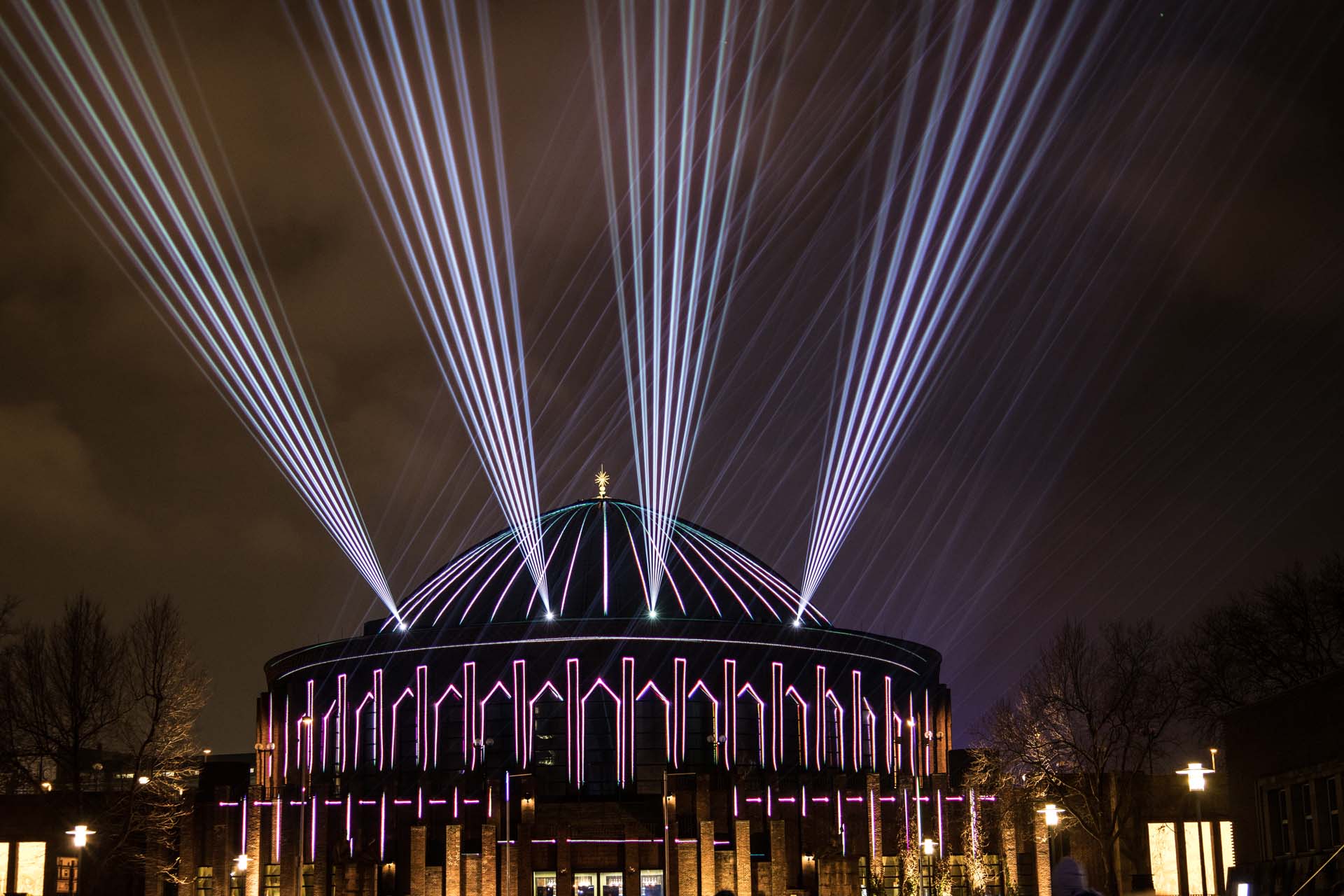 Lasershow Tonhalle 5