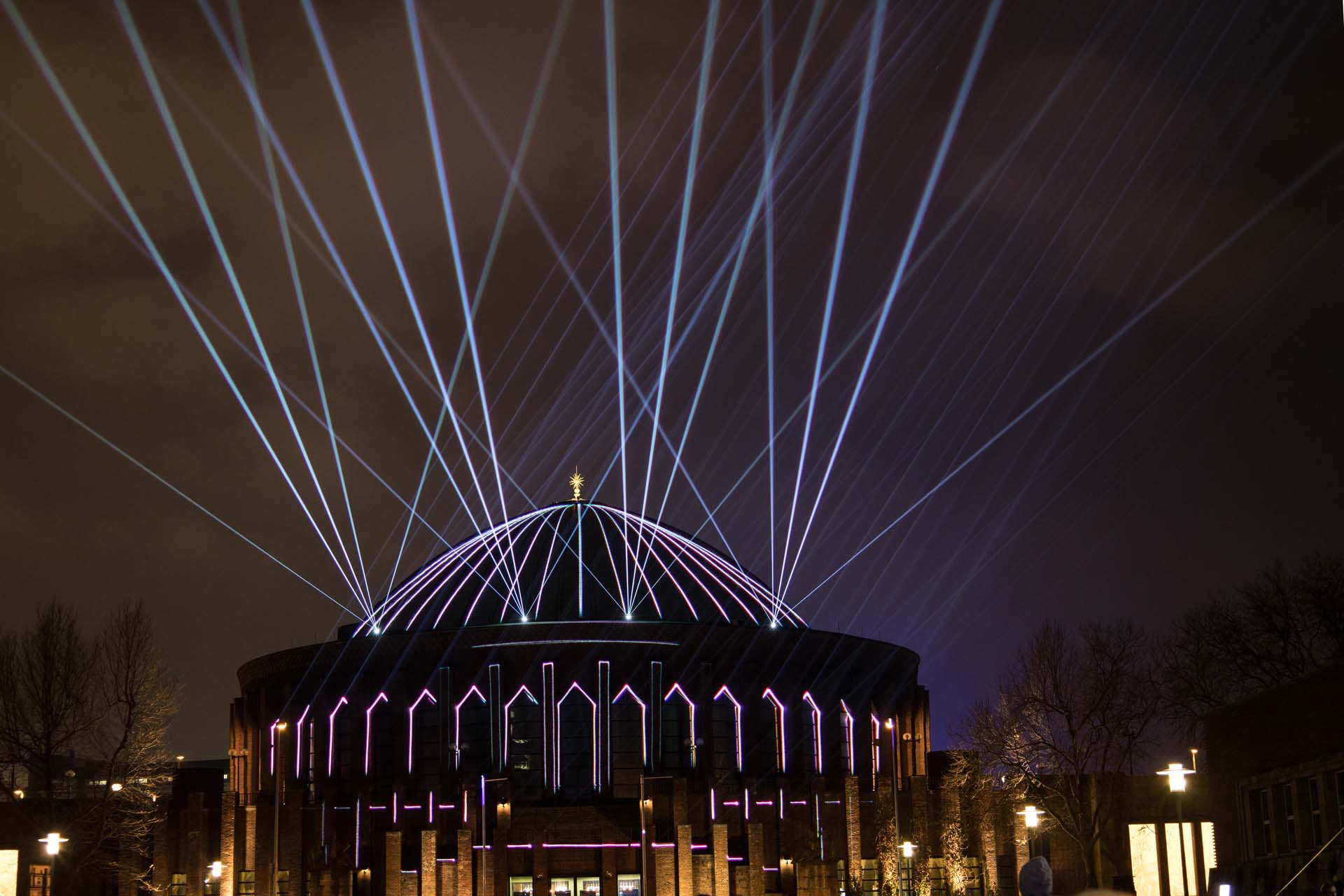 Lasershow Tonhalle 6
