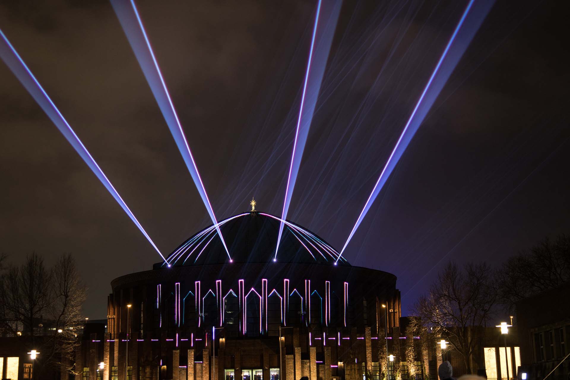 Lasershow Tonhalle 7