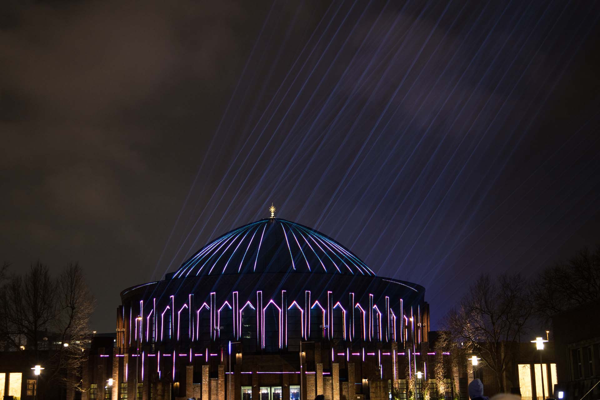 Lasershow Tonhalle 8