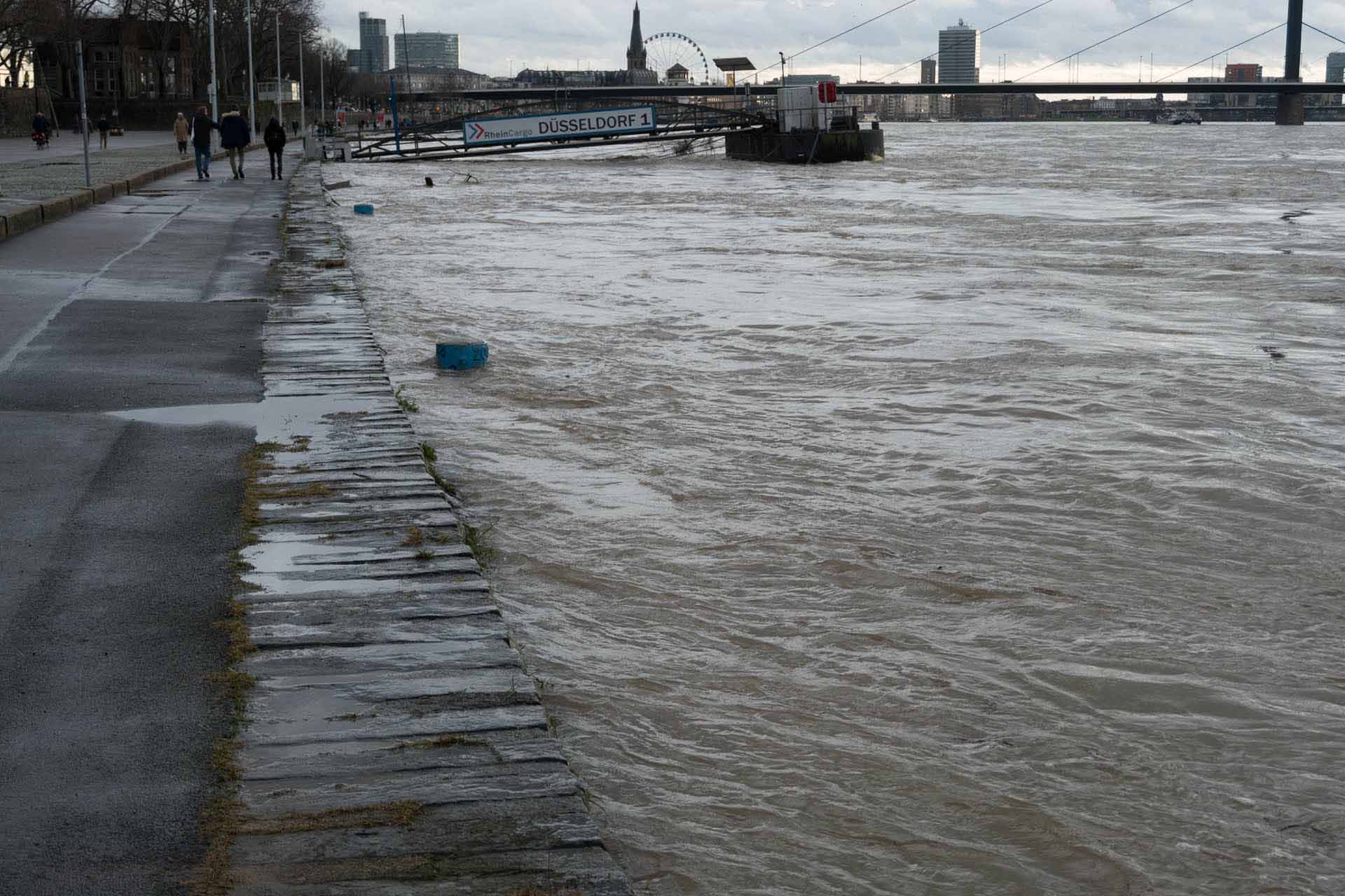 Rhein Hochwasser